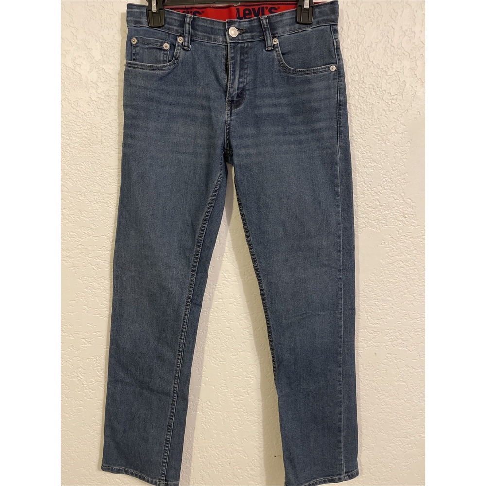 Levi's 511 Boys Slim Fit Denim Blue Jeans, Sz. 14